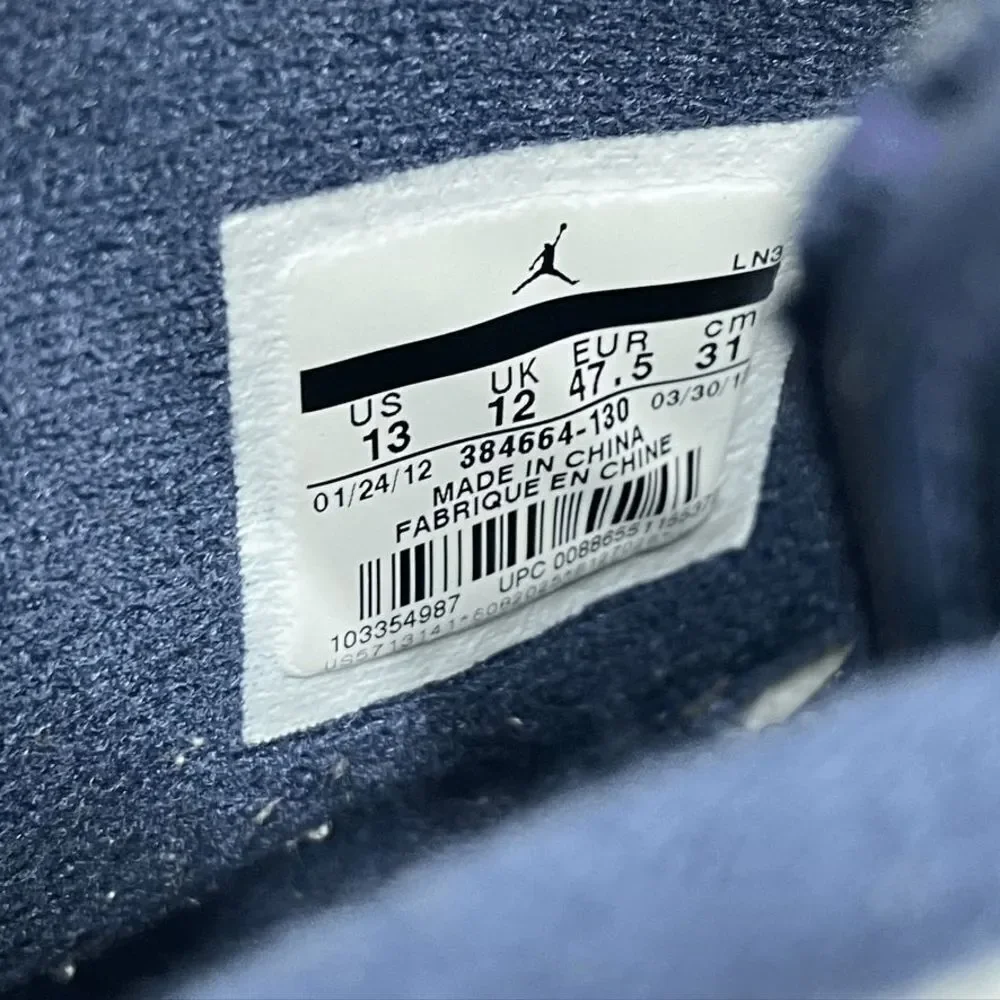Size 13 - Jordan 6 Retro Olympic 2012 NO INSOLES‎ NO BOX